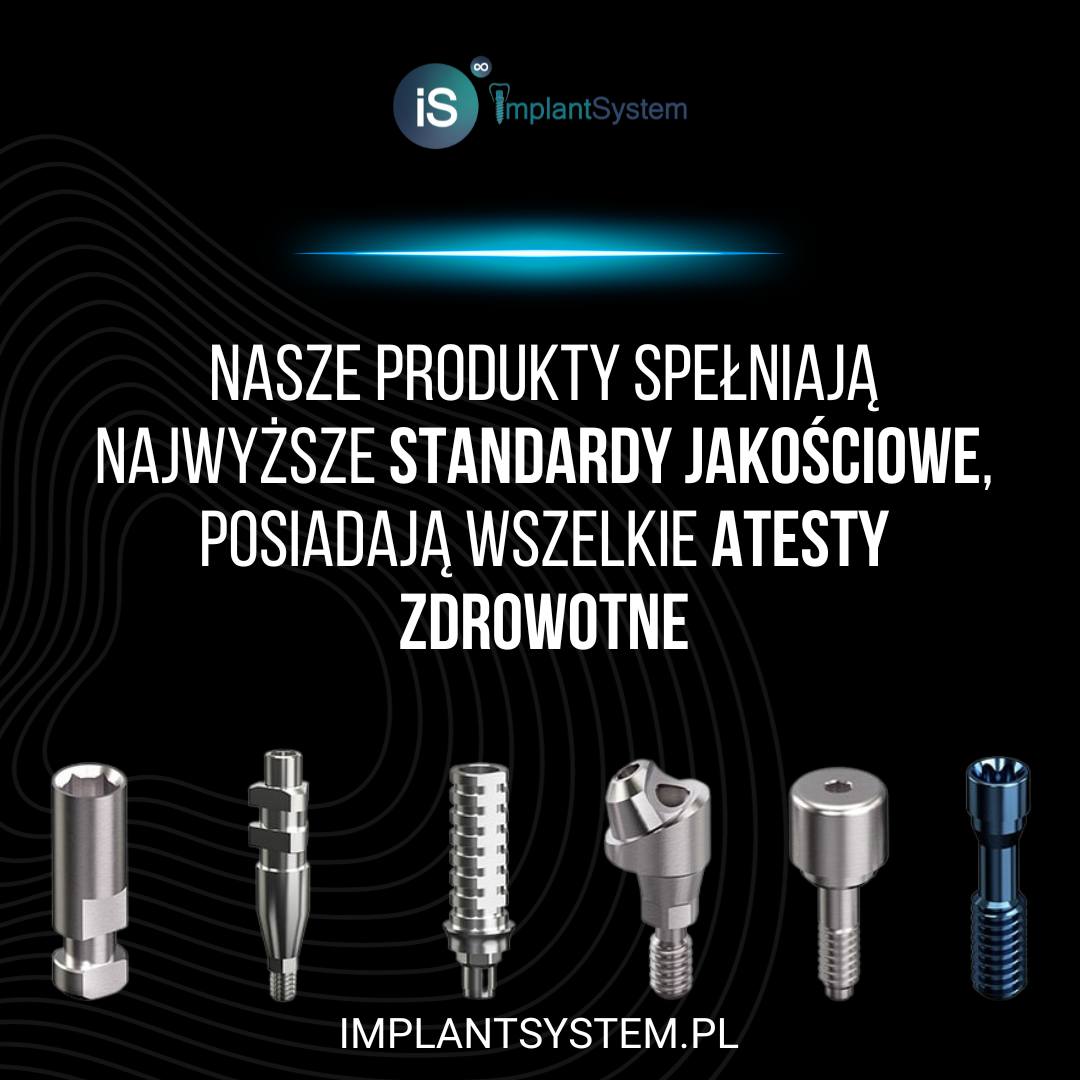 implant system kompontenty